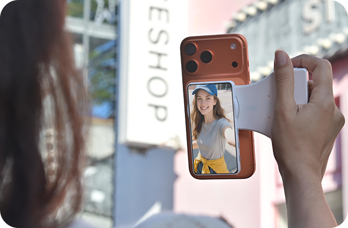 Altvision Phone Selfie Screen Mirror – Use Rear Camera for Selfies & Vlogging