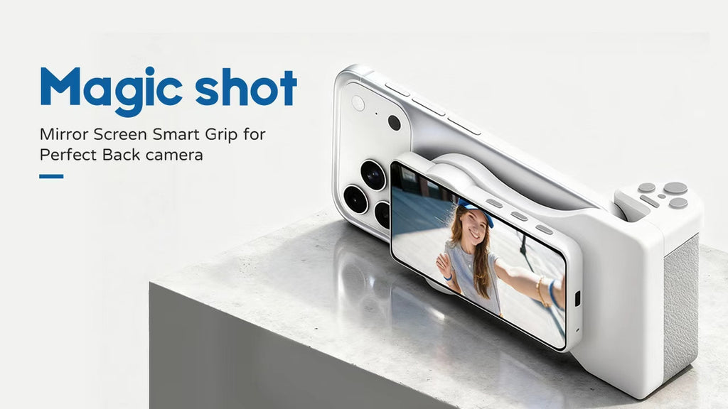 Altvision Phone Selfie Screen Mirror – Use Rear Camera for Selfies & Vlogging